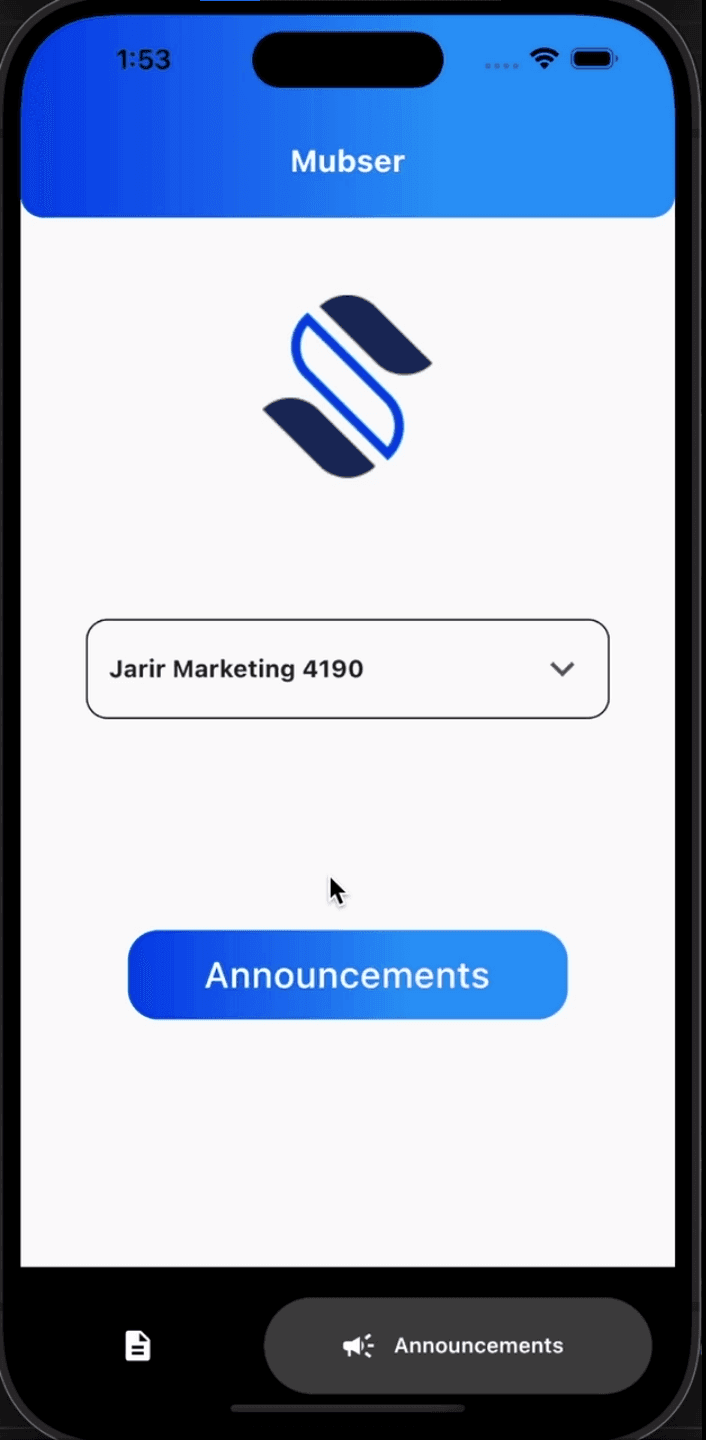 Mubser screenshot